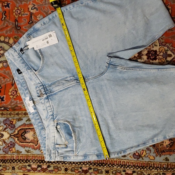 GOOD AMERICAN x ZARA ZW 90’s Relaxed Jeans‎ - Size 18/50 - NWT - Picture 10 of 12